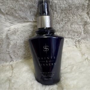 Saints & Sinners Velvet Leave-In Conditioner 4 oz Protects Adds Shine Sealed NWT